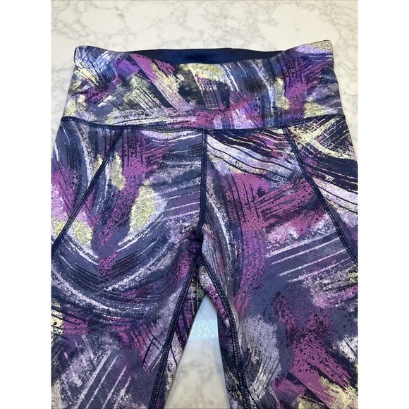 NWOT Athleta Girl x Simone Biles Reversible Leggings Girls Size 14 XL - Picture 9 of 11